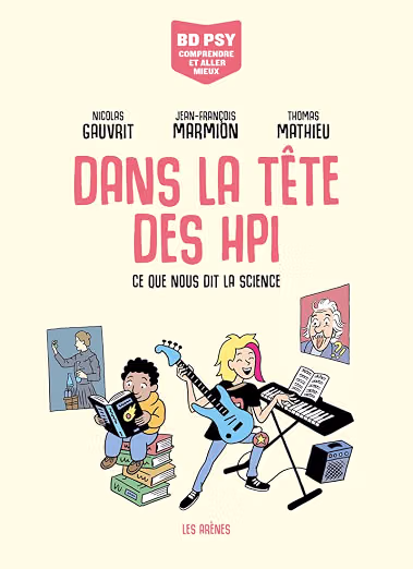 Couverture du livre DANS LA TETE DES HPI