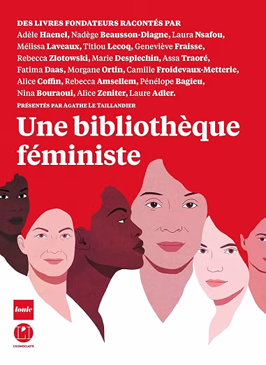 Couverture du livre UNE BIBLIOTHEQUE FEMINISTE